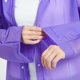 thumbnail image 5 of Capa para mujer, estilo largo, para adultos, para hombres y mujeres, atada a mano, impermeable, con capucha y botones, para exteriores, para padres e hijos, chaqueta informal de manga larga, impermeab, 5 of 5