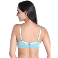 thumbnail image 2 of BIMEI Mastectomy Bra with Pockets for Breast Prosthesis Women Everyday Lace Bra 8428,Green,42B, 2 of 8