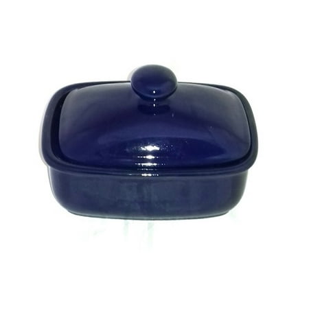 Cobalt betty Teapot Butter Dish (Best Way To Make Pot Butter)