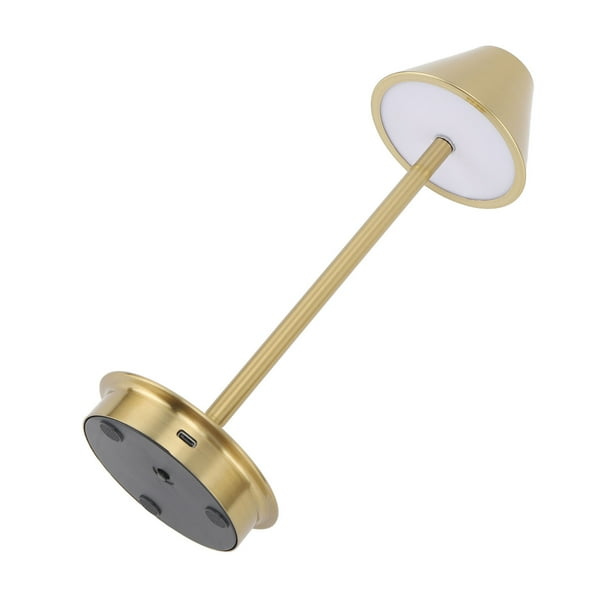 Lámpara De Mesa LED Portátil Modern Inaldo Con 3 Colores Lámpara De Escritorio LED Portátil Para Protección Para Los Ojos USB Tipo C Carga