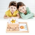 thumbnail image 4 of Labymos Wooden Spelling Words Game Matching Letter Game Alphabet Learning Game Montessori Puzzle STEM Early, 4 of 8