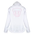 thumbnail image 2 of OLD SCHOOL SPORTS Pumas UNAM Chamarra Rompevientos Sport Blanco/Rosa Mujer OLD SCHOOL SPORTS Pumas de la UNAM Pumas UNAM Sport repelente al agua, 2 of 4