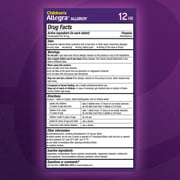 Allegra Childrens Allergy 12 Hour Orally Disintegrating Tablets, Orange Cream Flavor 24 ea (Pack of 2)