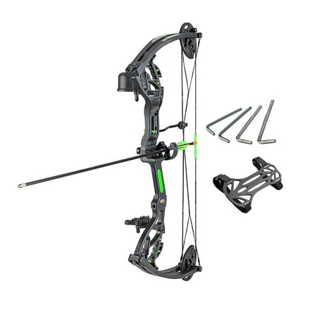 UPC: 0042958547541 | PSE Guide Junior Compound Bow Set Recommended Ages 10 & Up 8-26LB Pull RH