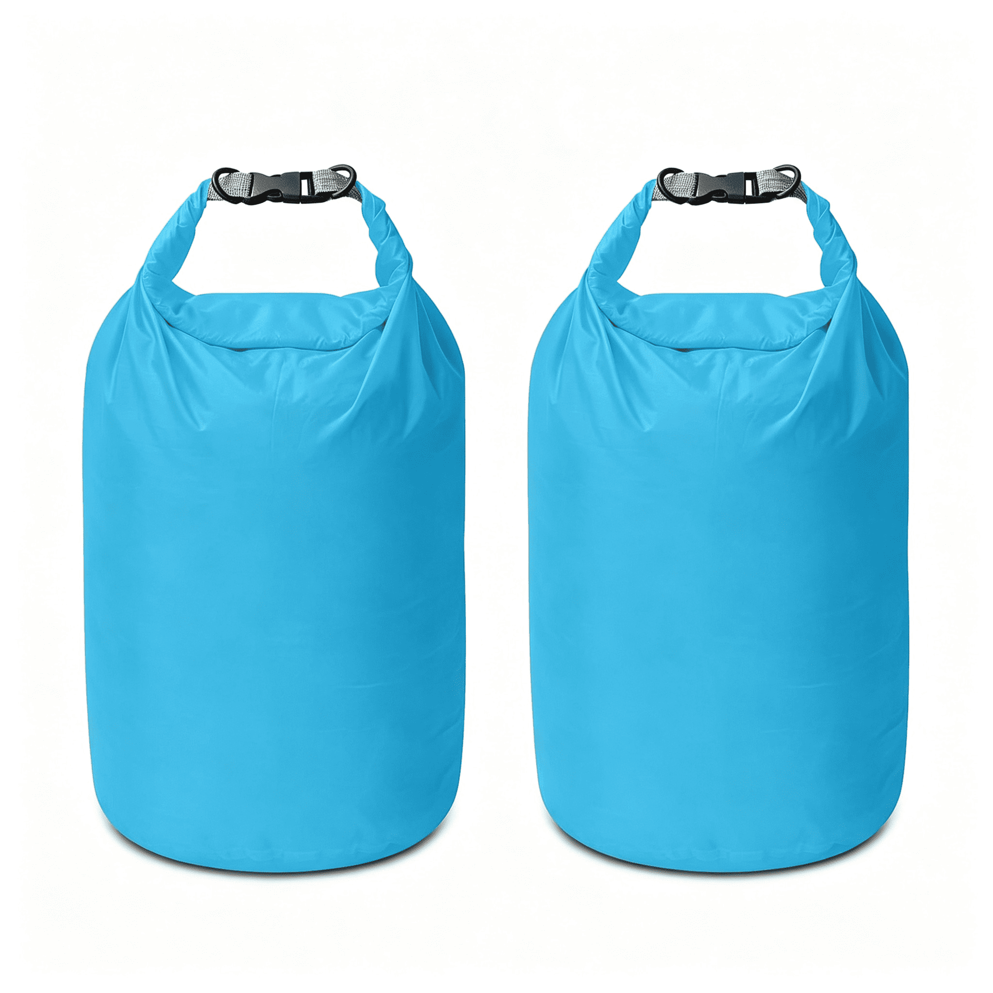 MISSMILE Dry Bag Set,Waterproof Small Lightweight Dry Bags for Paddle Board Kayaking,Fishing,Camping 40L Dry Bag (Blue,40L 2Pack)