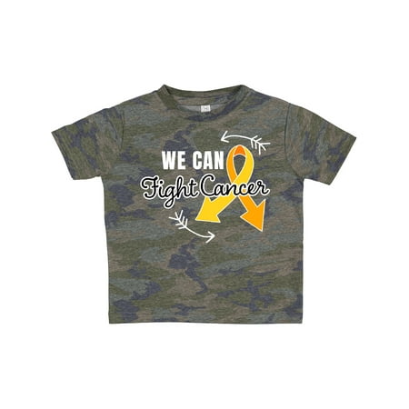 

Inktastic We Can Fight Cancer Childhood Cancer Awareness with Arrow Gift Toddler Boy or Toddler Girl T-Shirt