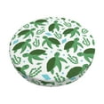 thumbnail image 2 of Lsque Cartoon Turtle Round Bar chair cushion covers Velvet Fabric Premium Comfort Protects from Scratches and Stains for 14-17 Inch Chair- 14 inch, 2 of 7