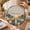 D, variant on DIY Round Diamond Painting Hanging Ornament, Memorial Themed Handmade Craft Kit, Home Wall Decor Set with Full Accessories for Relaxing Hand Art