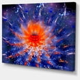 thumbnail image 2 of Fleurs Colorées Lumineuses dans l'Espace - Uvre d'Art sur Toile, 2 of 4