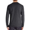 thumbnail image 3 of UKAP Men Long Sleeve Henley Shirts Tops Solid Color Casual Round Neck Pullover T-Shirts Basic Tee Shirt with Pocket, 3 of 3