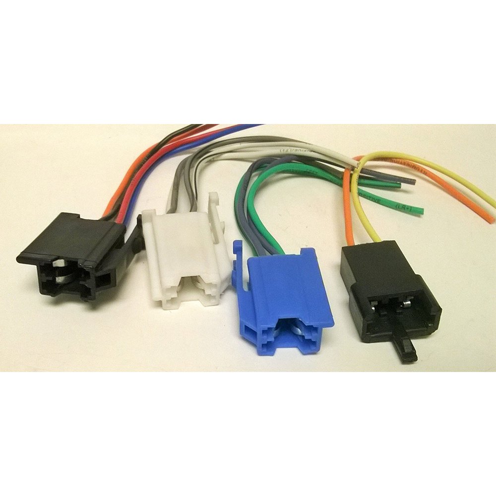 Reverse 4 part wire harness - Replaces factory cut harness plugs into
