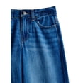 thumbnail image 2 of Weekend Academy Girls Cotton Wide Leg Destructive Denim Jeans, Sizes 5-18, 2 of 3