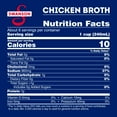 Swanson 100 Natural, GlutenFree Chicken Broth, 48 oz Carton