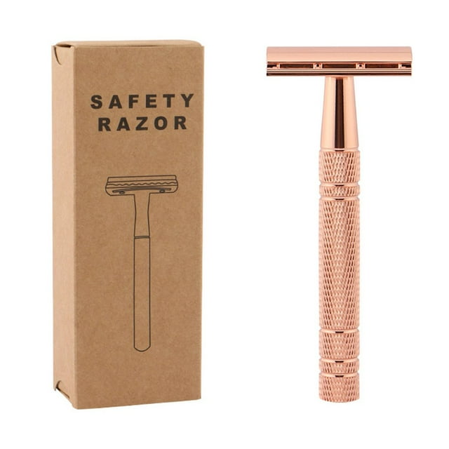 Porable Razor Ecological Zero Waste And Plastic Free Double Edge Razor Stainless Steel Manual Shaver