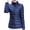Navy, variant on LEAVINGSUO 2026 Fall Winter Plus Size Coats for Women Women Fashion Slim Casual Zippers Loose Long Sleeve Bomber Warm Blouse Coat Short Tops Parkas