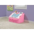 thumbnail image 3 of Step2 2-in-1 Pink Toy Box And Art Lid, 3 of 4