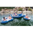 thumbnail image 2 of Intex Inflatable Pacific Paradise 4-Person Relaxation Station Lounge Lake Raft, 2 of 6
