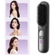 thumbnail image 3 of Cordless Ceramic Hair Straightener Brush with 4Level Heat Control AntiFrizz Plates for Travel, 3 of 4