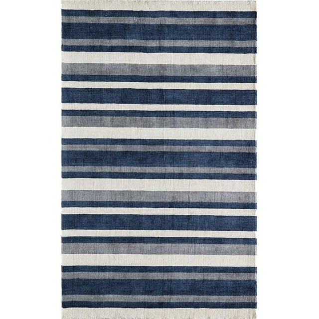 Momeni METROMT-27NVY2339 Tapis Indien Tufté Main, Marine - 2 Pi. 3 Po. x 3 Pi. 9 Po.
