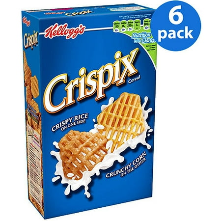 Kellogg's Crispix Cereal, 12 oz (Pack of 6)