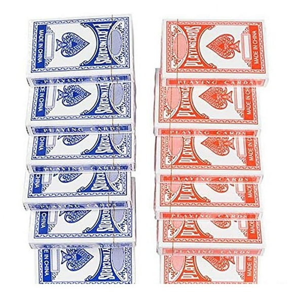 Rhode Island Novelty Economy Playing Cards (Pack of 12) 2.25” X 3.5”