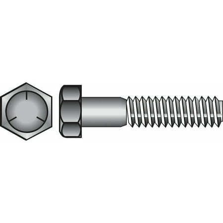 

Hillman Hillman Heat Treated Zc Steel Fe Hex Head Cap Screw 1/4 x 1 L 100 box