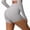 Gray, variant on Biker Shorts for Women Stretchy Lightweight Spandex Shorts Quick Drying Workout Gym Shorts