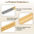 thumbnail image 4 of Uxcell 2pcs Pin Punch 7mm(2/7") 150mm Length Metric Non-marring Alloy Steel Cylindrical Alignment Punch Drive Pin Tools for Automotive Watch Repair Jewelry Craft, 4 of 6