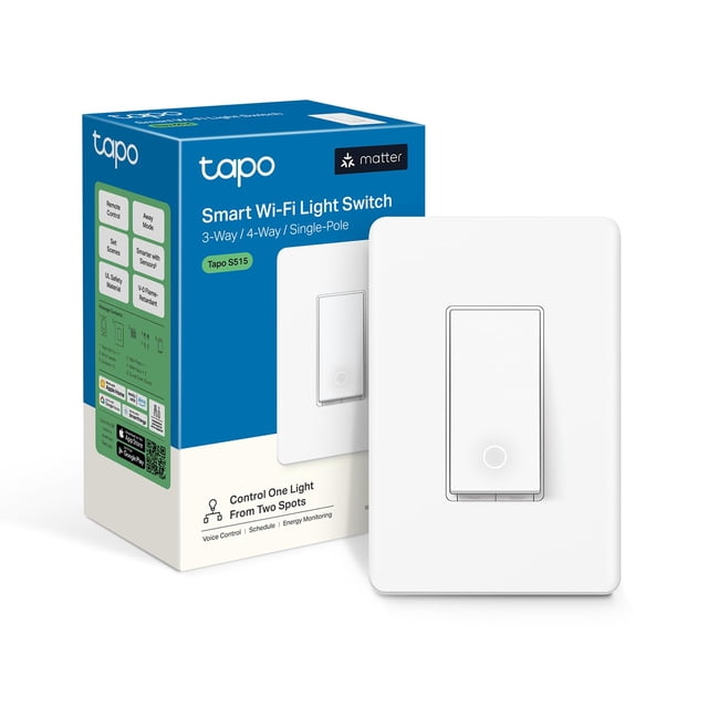 Interruptor inteligente TP-Link Tapo S515 unipolar, 3 vías/4 vías con Matter