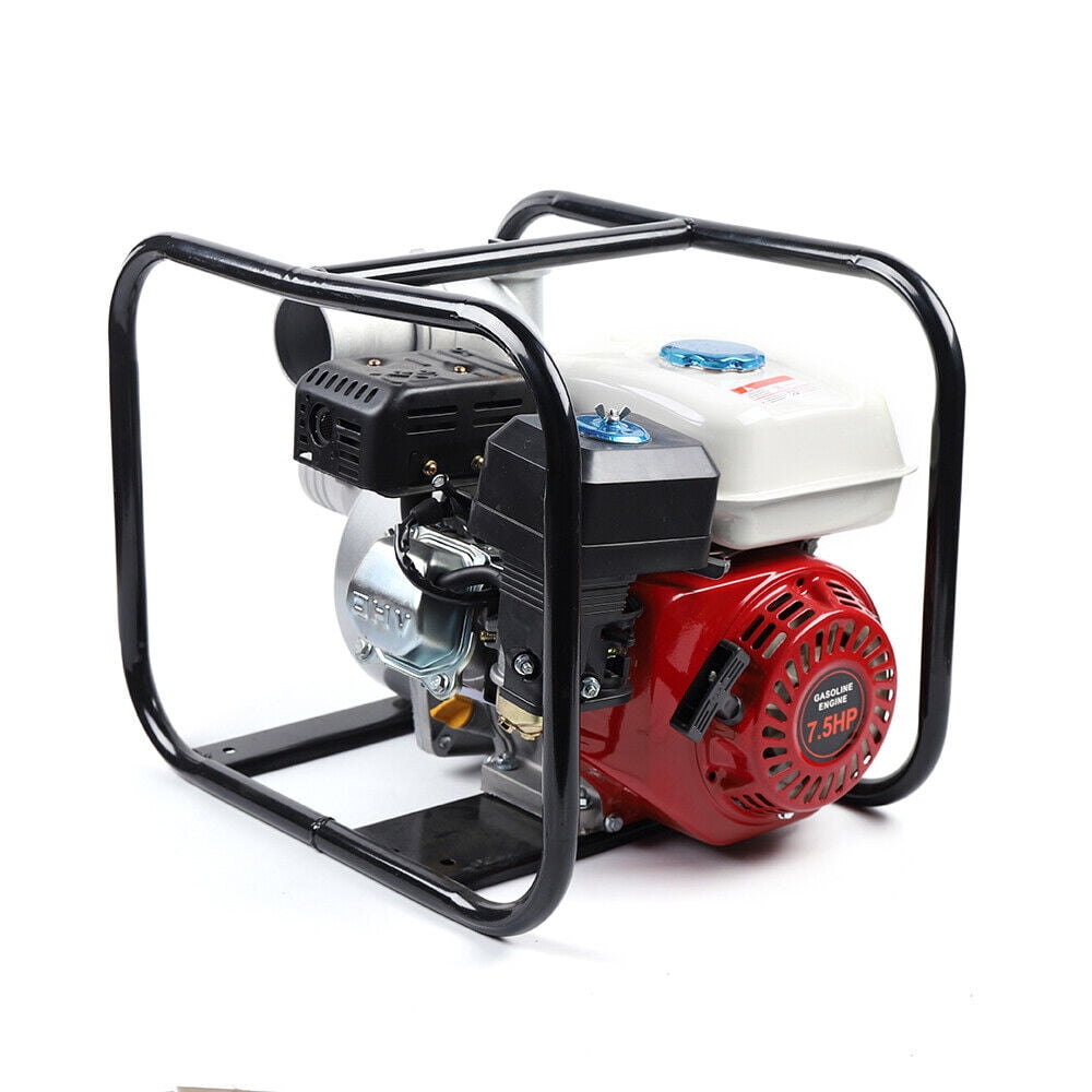 Miumaeov 210CC 7.5HP, Gasoline Portable Water Transfer Pump, 60 GPM