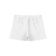 thumbnail image 4 of Oyolan Kids Girls' Ballet Dance Shorts Workout Yoga Shorts Gymnastics Tumbling Shorts Athletic Shorts White 12, 4 of 6