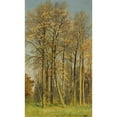 thumbnail image 2 of Ivan Ivanovich Shishkin 16x24 Black Ornate Framed Double Matted Museum Art Print Titled: Rowan Trees in Autumn (1892), 2 of 5