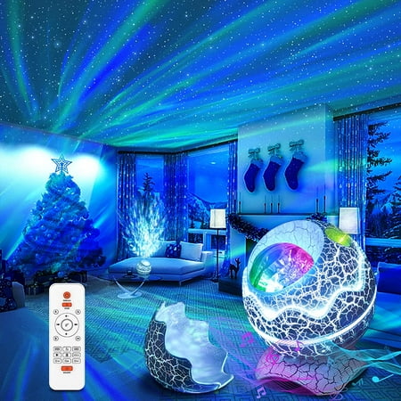 

GDBSZ Star Projector Projector for Bedroom Remote & White Noise Bluetooth Speaker 14 Colors LED Night Lights for Kids Room Adults Home Theater Party Living Room Decor
