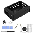 thumbnail image 2 of Enhanced 5-Metal Case Protection with Heatsink for 3.5-Inch Touch Screen Installation, 2 of 5