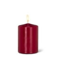 thumbnail image 1 of 4" Dark Red Pillar Candle, 1 of 1