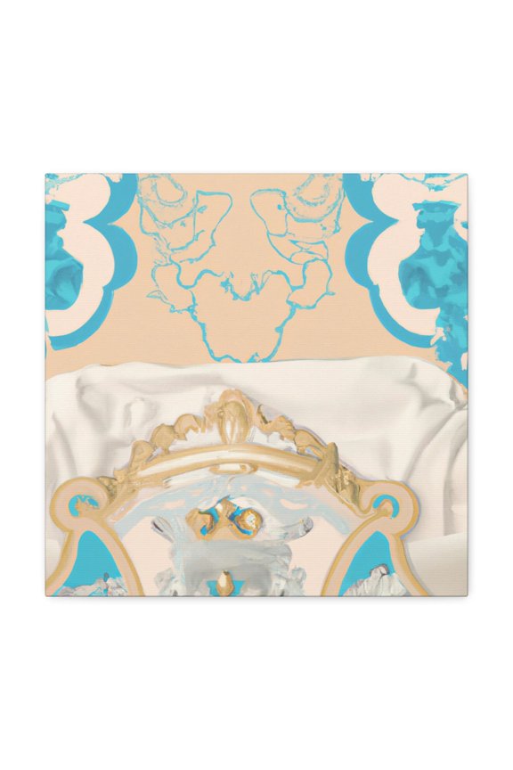 Radiant Regal Reflection - Canvas