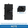 thumbnail image 4 of Interruptor de ventana eléctrica lateral delantero Unique Bargains para Chevrolet Sonic Trax 2013-2016 No.95188248, 4 of 7