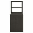 thumbnail image 4 of Pemberly Row 56W Bookcase Desk in Charcoal Maple - Engineered Wood, 4 of 12