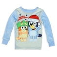 thumbnail image 2 of Bluey Pajamas Merry Everything Toddler Kids 2-Piece Tight Fit Christmas Sleep Set, 2 of 5