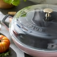 thumbnail image 7 of Staub Cast Iron 3.5-qt Braiser with Glass Lid - Peony, 7 of 7