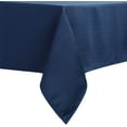 thumbnail image 1 of Table Cloths Rectangle 60 x 102 Inch Waterproof Tablecloth Navy Blue, 1 of 6