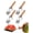 4PCS, variant on Watermelon Slicer - Stainless Steel Watermelon Cutter Slicer Tool, Innovative Fruit Carving Knife for Perfect Wedges, Mess-Free Melon Slicer for Cantaloupe & Honeydew