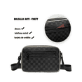 thumbnail image 3 of Bolso De Hombro A Cuadros Belug Negro, Beige, 3 of 5
