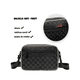 thumbnail image 3 of Bolso De Hombro A Cuadros Belug Negro, Beige, 3 of 5