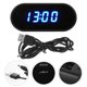 thumbnail image 5 of 1pc LED Digital Reloj de despertador Reloj de escritorio LED Luminoso Reloj de alarma con cable, 5 of 5