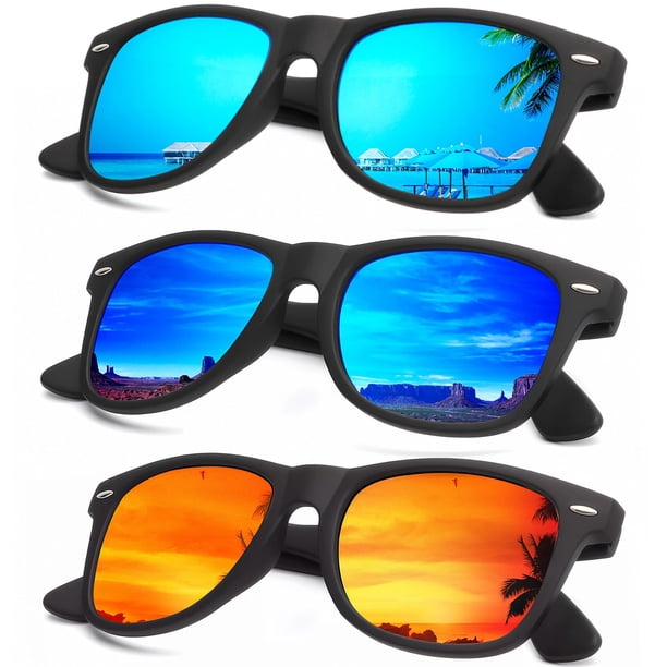 Gafas de sol KALIYADI Retro Clásicas Polarizadas UV400 Unisex