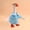 Blue, variant on Cute Mini Desktop Goose Decorative Ornament Figurine With Mini Size And Adorable Design - Adorable Small Miniature Desk Decor For Office Home Workspace Tabletop Decoration - For