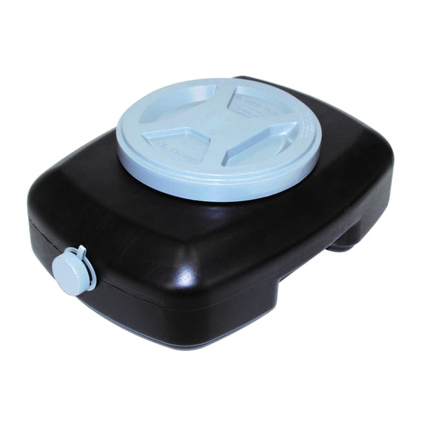 Wedco Recycle Oil Coolant Drain Pan Plastic 12.5 Quart With Funnel