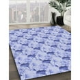 thumbnail image 2 of Ahgly Company Indoor Rectangle Patterned Heavenly Blue Area Rugs, 3' x 5', 2 of 6