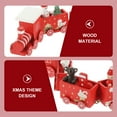 thumbnail image 3 of HIAKDOFT Mini Train Wooden Decoration Multi Color for Children 1Pcs, 3 of 5